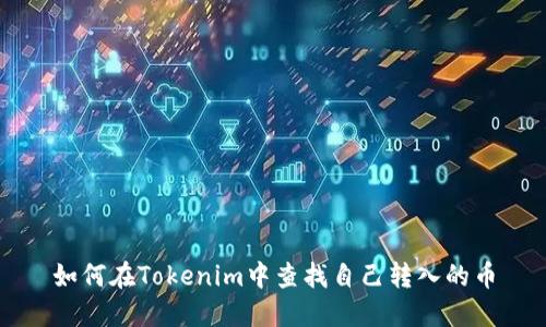 如何在Tokenim中查找自己转入的币